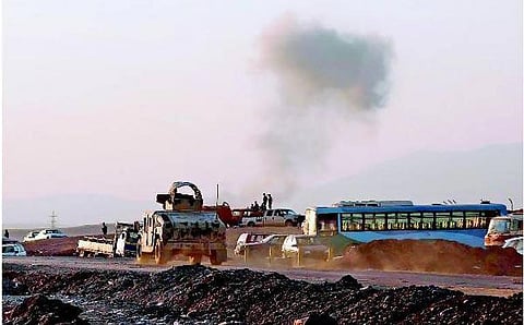 இராக்கில் தீவிரவாதிகளை குறிவைத்து அமெரிக்க விமானங்கள் குண்டு மழை