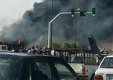 ஈரான் விமானம் விழுந்து 39 பயணிகள் பரிதாப பலி: இன்ஜின் பழுதடைந்ததால் விபத்து