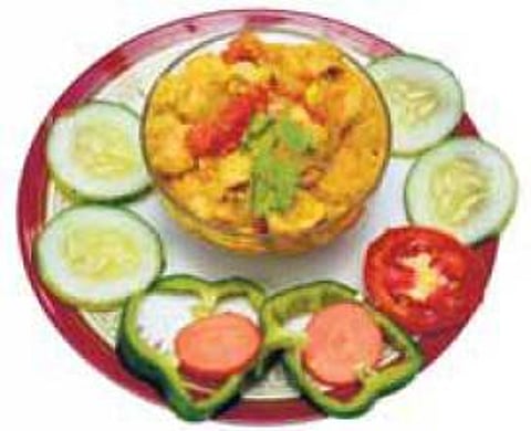 சோயா உருண்டை வடைகறி