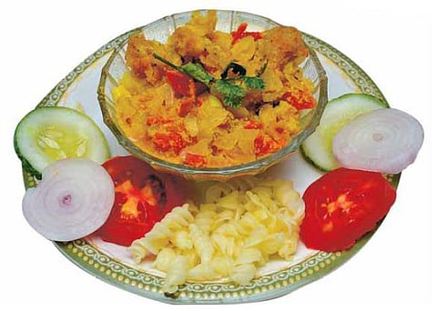 பாஸ்தா வடைகறி