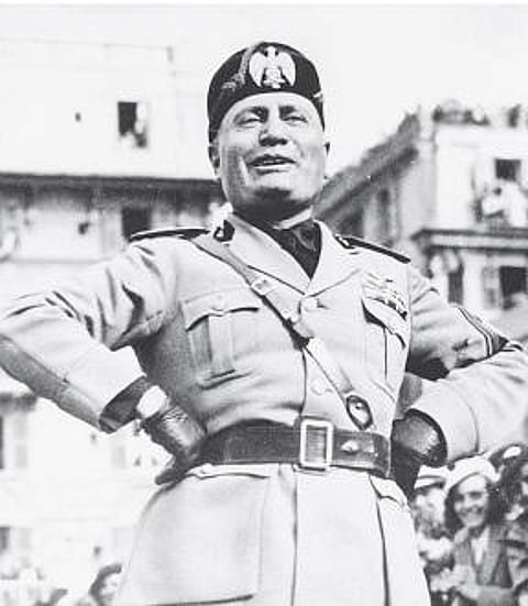 பாசிசத்தின் தந்தை பெனிடோ முசோலினி