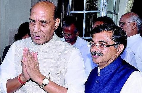 நாடாளுமன்றத்தில் திருவள்ளுவர் பிறந்தநாள்: ராஜ்நாத்திடம் பாஜக எம்பி கோரிக்கை