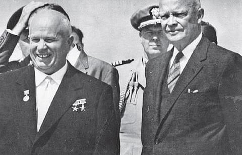 இன்று அன்று | 1959 செப்டம்பர் 15: சோவியத் பிரதமர் குருச்சேவ் அமெரிக்காவுக்குச் சென்ற நாள்