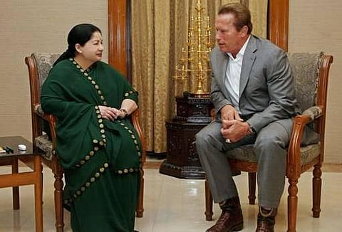 உங்கள் சவால்கள் வியப்புக்குரியது: முதல்வர் ஜெயலலிதாவுக்கு அர்னால்டு கடிதம்