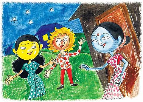 வெயிலும், குளிரும் பிறந்த கதை