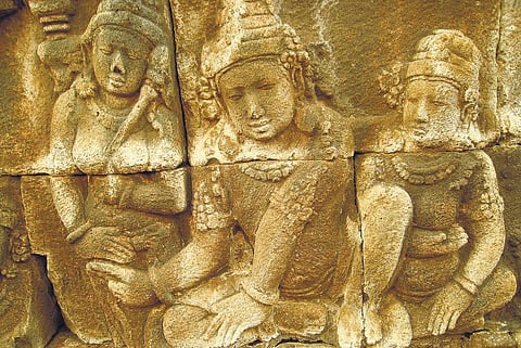 சித்தார்த்தனை வணங்கிய விம்பிசாரன்