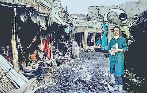 அமைதிக்காகப் போராடும் ஓவியர்