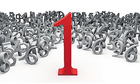 ஒன்று ஏன் அந்த வடிவத்தில் இருக்கிறது?