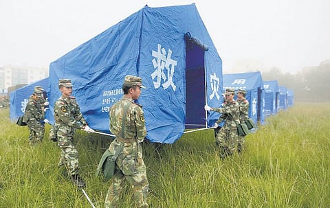 சீனாவில் நிலநடுக்கம்: 324 பேர் படுகாயம்