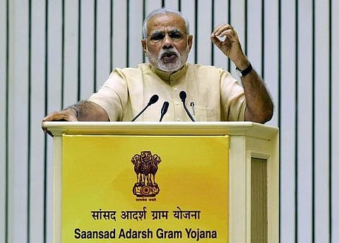 கிராமங்களை எம்.பி.க்கள் தத்தெடுக்கும் திட்டம்: பிரதமர் நரேந்திர மோடி தொடங்கிவைத்தார்