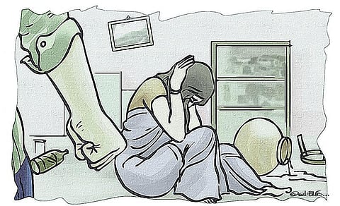 மெல்லத் தமிழன் இனி... 6 - கணவனை நினைத்தாலே பயம்!