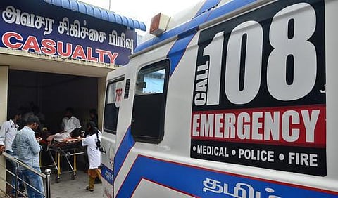 108 ஆம்புலன்ஸ் தொழிலாளர்கள் வேலைநிறுத்த போராட்டம் வாபஸ்