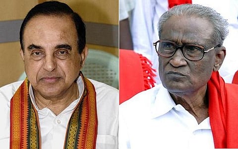 பாரத ரத்னாவை இழிவுபடுத்துகிறார் சுப்பிரமணியன் சுவாமி: இந்திய கம்யூனிஸ்ட் கண்டிப்பு