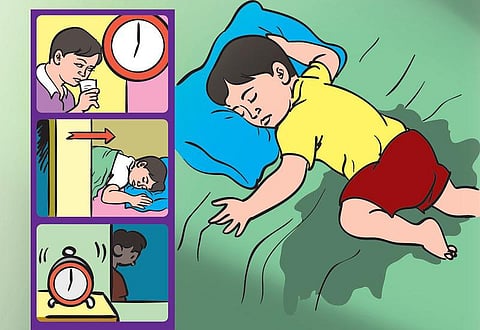 படுக்கையை நனைக்கும் பழக்கம் ஏன்?