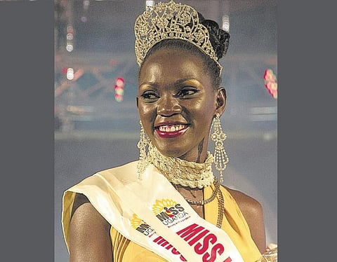 உகாண்டா அழகியாக பட்டம் வென்றார் முன்னாள் விவசாயி