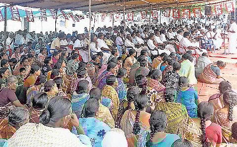 இலங்கையில் 5 மீனவர்களுக்கு தூக்கு தண்டனை விதிப்பு: 13 மாவட்டங்களில் 3 லட்சம் மீனவர்கள் போராட்டம்