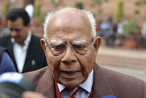 காஷ்மீர் தீர்விற்கு பர்வேஸ் முஷாரப் அளித்துள்ள பரிந்துரைகள் சிறந்தது: ராம் ஜெத்மலானி