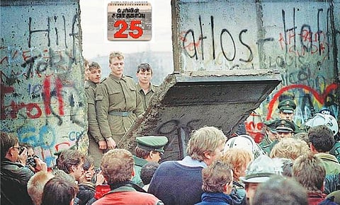 பெர்லின் சுவரைத் தகர்த்தெறிந்த சகோதரத்துவம்