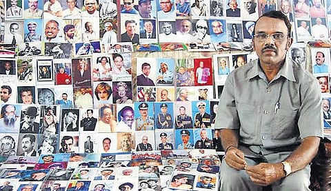 4,500 பிரபலங்களின் புகைப்படத்தை சேகரித்து சாதனை: கின்னஸில் இடம் பிடிக்கும் முயற்சியில் திருவட்டாறு பெருமாள்