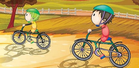 மிதிவண்டி - குழந்தைப் பாடல்