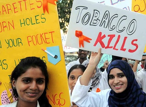 புகையிலை இல்லாத இந்தியாவை உருவாக்குவோம்