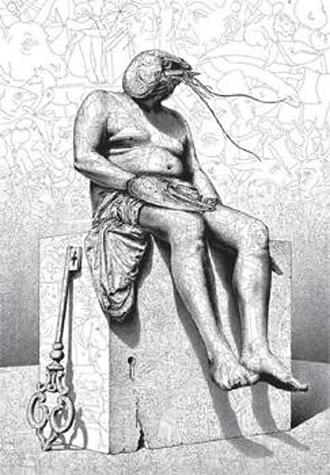 உலக மசாலா - பென்சில் ஓவியம்