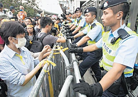 ஹாங்காங்கில் ஜனநாயகமும் சட்டமும்