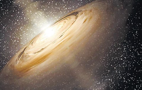 தண்ணீரைப் பீய்ச்சி அடிக்கும் நட்சத்திரம்