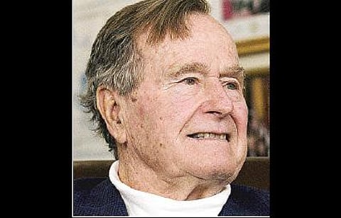 மருத்துவமனையில் சீனியர் புஷ் அனுமதி