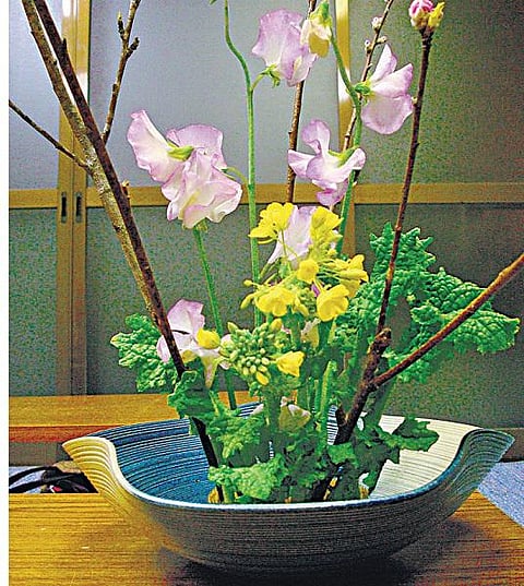 மேஜைக்கு வந்த மலரே வா...