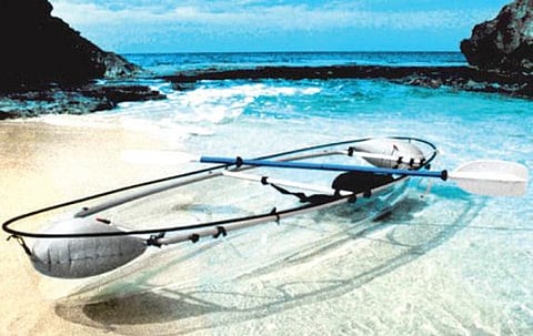 கண்ணாடி படகு