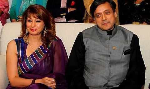 சசி தரூரின் மனைவி சுனந்தா புஷ்கர் வழக்கில் திடீர் திருப்பம்: விஷம் கொடுத்து கொன்றது அம்பலம்- டெல்லி போலீஸ் புதிய வழக்கு பதிவு