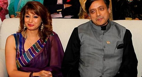 சுனந்தா வழக்கில் சசி தரூருக்கு நோட்டீஸ் அனுப்பவில்லை: டெல்லி போலீஸ்