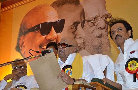 ஜெயலலிதாவை விட ஏமாற்றுத் தந்திரம் கற்றவர்கள் பாஜகவினர்: கருணாநிதி பேச்சு