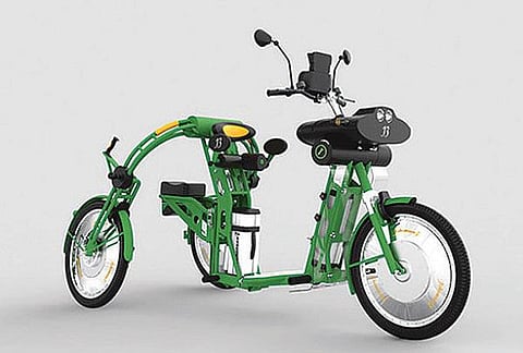 எலெக்ட்ரிக் கார்கோ பைக்