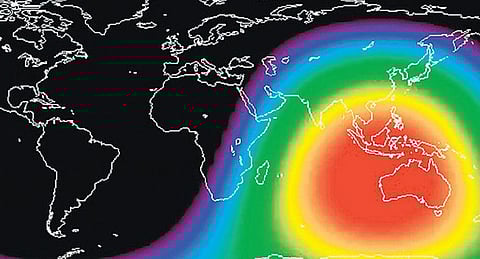2015-ன் முதல் சூரிய நடுக்கம்
