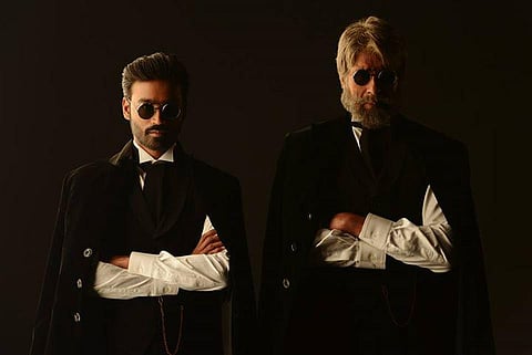 ஷமிதாப் பின்னணி: ரஜினியை விடுத்து தனுஷை டிக் செய்த அமிதாப்!