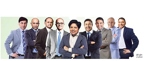 அமெரிக்க நிறுவனங்களில் இந்திய தலைமைச் செயல் அதிகாரிகள்