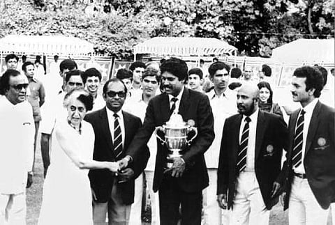 17/5 என்ற நிலையில் முதல் பந்தையே பவுண்டரி அடித்த கபில்: 1983 உலகக்கோப்பையை நினைவுகூரும் ஸ்ரீகாந்த்