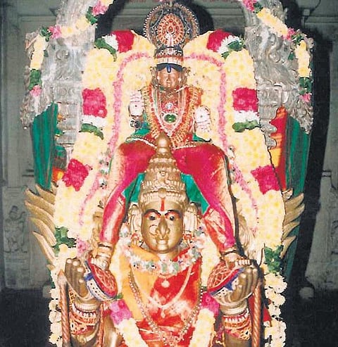 தன்னிகரற்றவர் தாயார்: கருட தரிசனம்