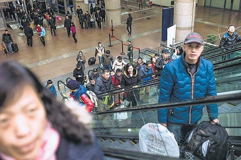 வலசை போகும் சீனர்கள்