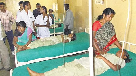 ஷேர் ஆட்டோவுடன் லாரி நேருக்கு நேர் மோதல்: பள்ளி மாணவிகள் இருவர் பலி - மேலும் 3 பேர் கவலைக்கிடம்