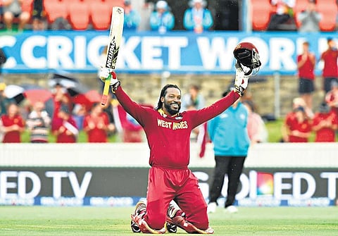 உலகக் கோப்பை: கிறிஸ் கெயில் சாதனைத் துளிகள்