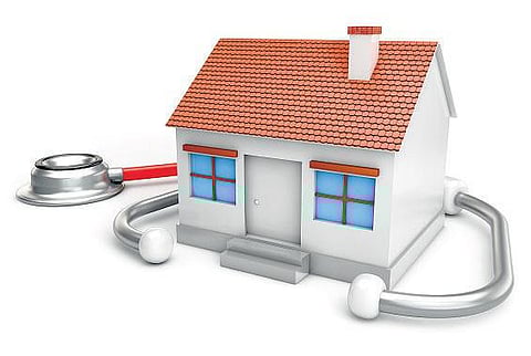 கட்டிடத்தின் நோய் நீக்கும் மருந்து