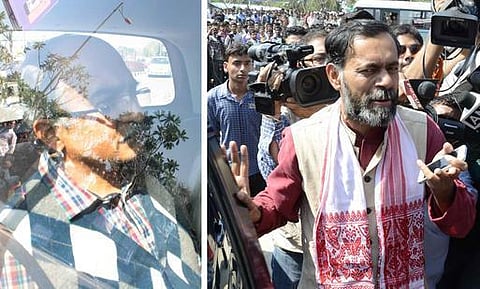 டெல்லி சட்டப்பேரவைத் தேர்தலில் ஆம் ஆத்மி தோற்க யாதவ், பூஷண் சதி: மூத்த தலைவர்கள் பகிரங்க குற்றச்சாட்டு