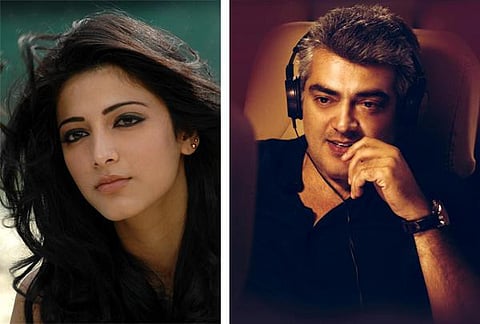 அஜித் 56 அப்டேட்ஸ்: நாயகியாக ஸ்ருதிஹாசன் ஒப்பந்தம்