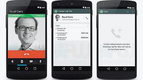 வாட்ஸ் அப் அழைப்பு சேவை