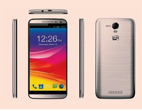 மைக்ரோமேக்ஸின் புதிய அறிமுகம்