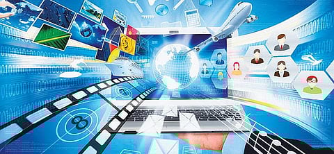 இணையப் பயன்பாட்டின் சதவீதம்