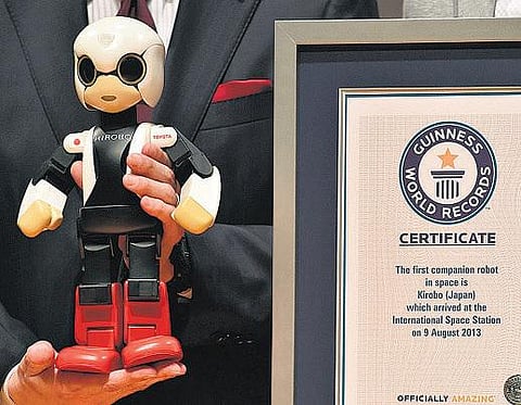 விண்வெளி ரோபோவுக்கு கின்னஸ் விருது